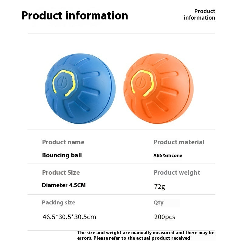 Pelota Inteligente “Smart Bouncer” – Juguete Electrónico Interactivo con Movimiento Automático