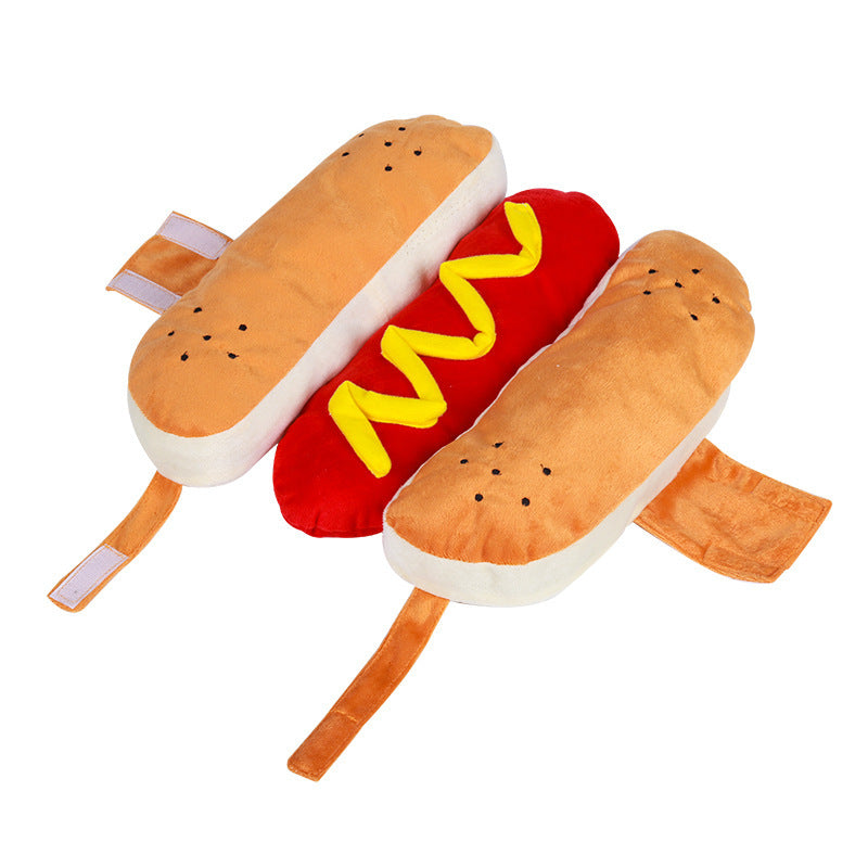 Disfraz de Perro Hot Dog para Halloween – ¡Un Look Divertido y Apetitoso!