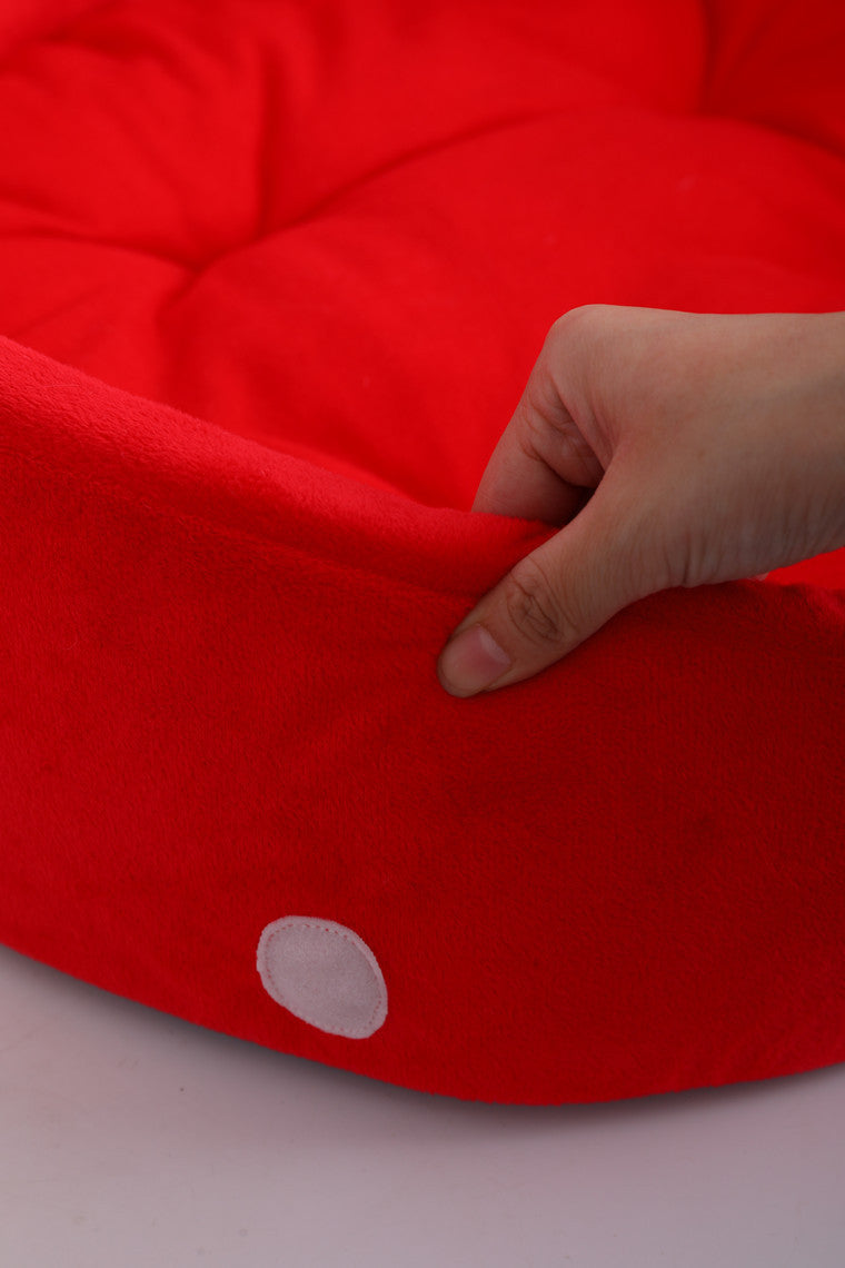 🐾 Cama “Cartoon Nest” Redonda – Estilo Divertido y Confort Cálido todo el Año
