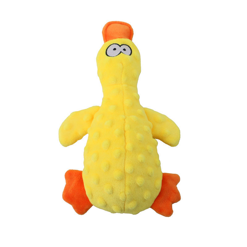 Juguete “Pato Interactivo Resistentes” – Peluche con Sonido, Mordida Reforzada y Estímulo Mental
