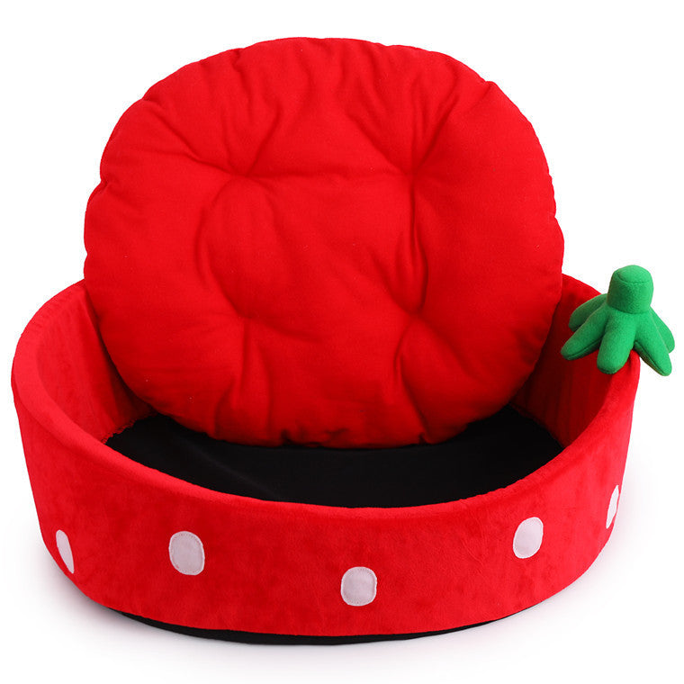 🐾 Cama “Cartoon Nest” Redonda – Estilo Divertido y Confort Cálido todo el Año