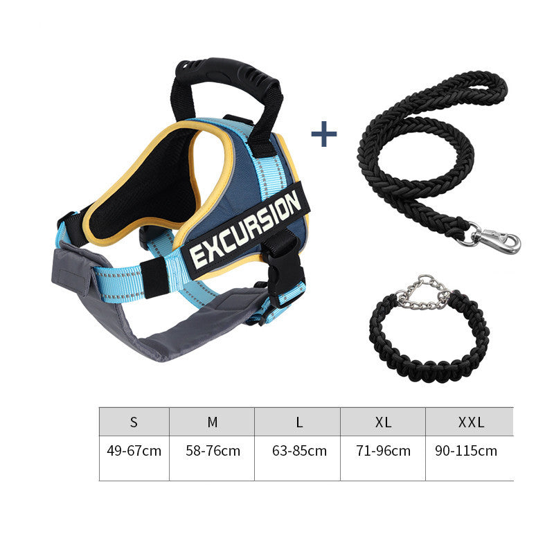Arnés Tipo Chaleco Hiker para Perros – Comodidad y Estilo para Aventureros