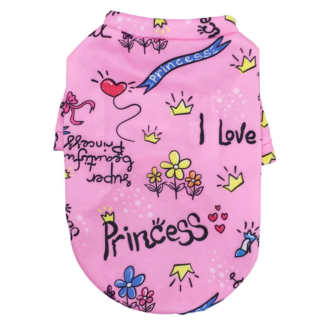 Sudadera con Capucha Estilo Princesa para Perros – Terciopelo Acolchado y Cálido para Otoño e Invierno