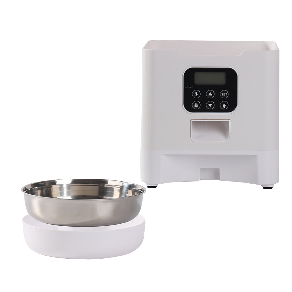 Comedero Automático Inteligente para Perros de Gran Capacidad – Alimentación Programada