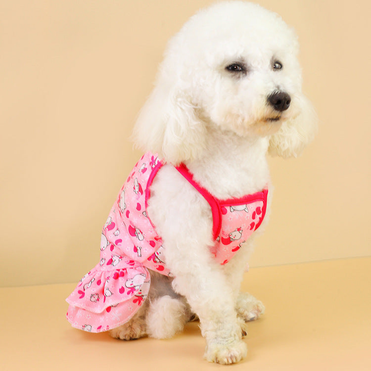 Falda Princesa “Streamer” para Perros – Ligera, Coqueta y Elegante