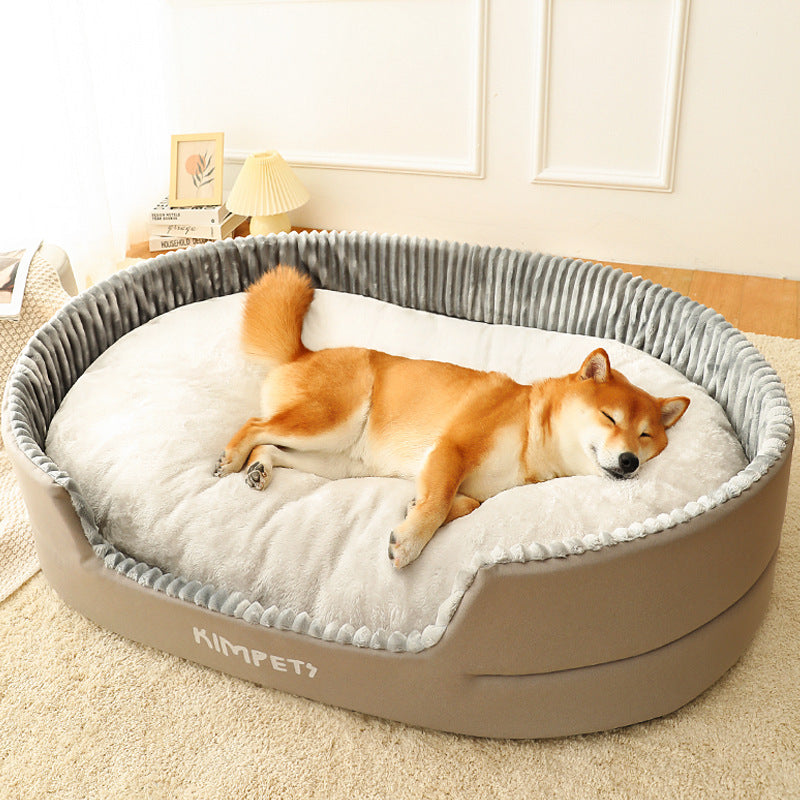 Cojín Lavable “Cotton Comfort” para Perros y Gatos – Suave, Cálido y Antideslizante