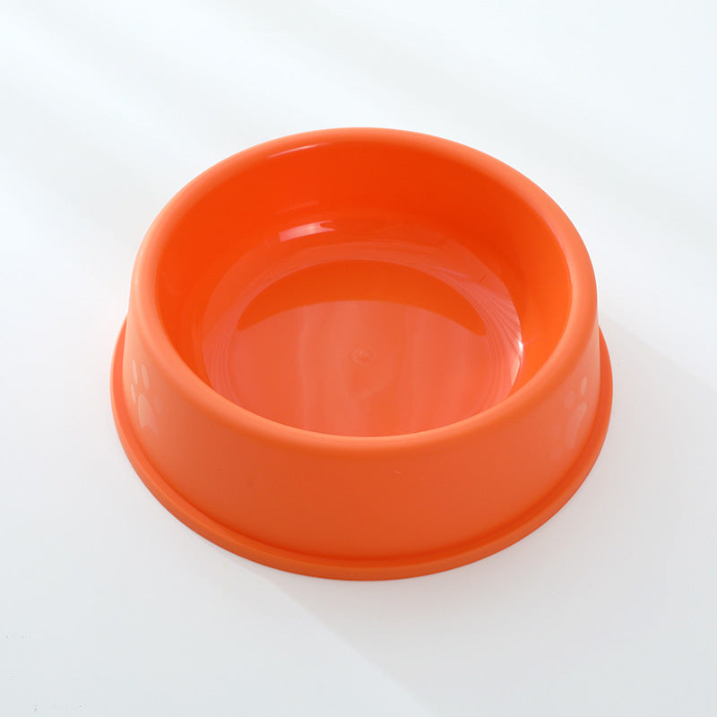 Comedero de Plástico Antideslizante “Footprint” – Ideal para Gatos
