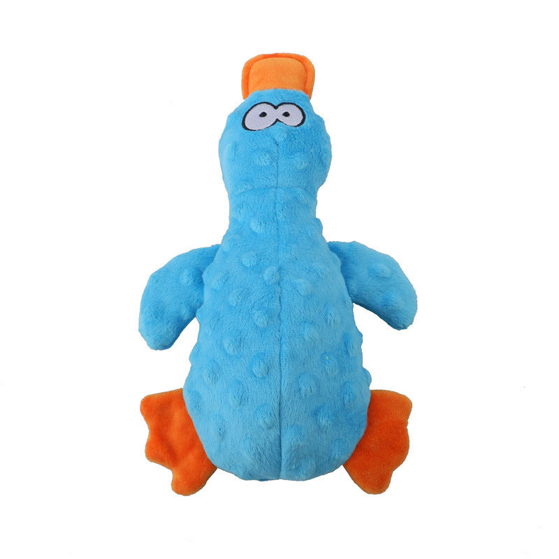 Juguete “Pato Interactivo Resistentes” – Peluche con Sonido, Mordida Reforzada y Estímulo Mental