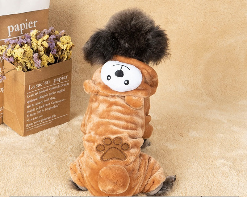 Disfraz de Perro para Otoño e Invierno – Estilo Divertido y Acogedor