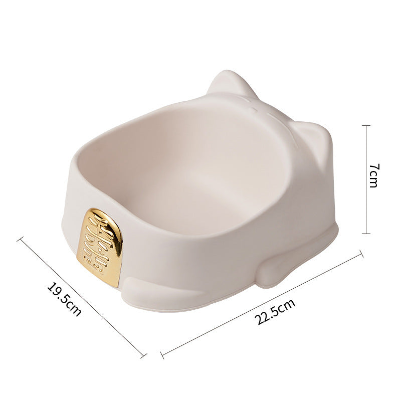 Comedero Elevado Antiahogo “NeckGuard” – Salud y Comodidad para Gatos